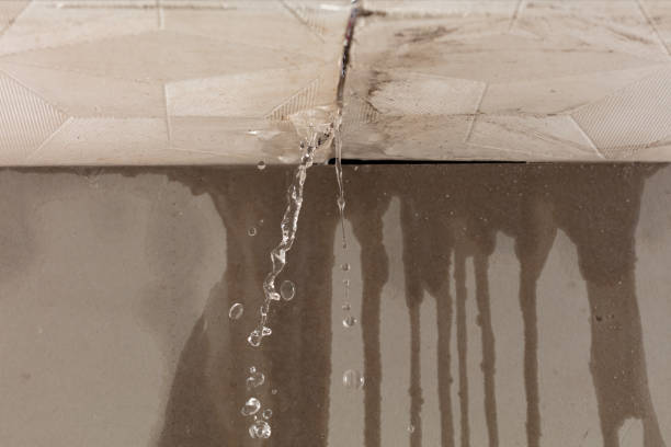 Professional Burst Pipe Cleanup technician working in Lawrence, PA